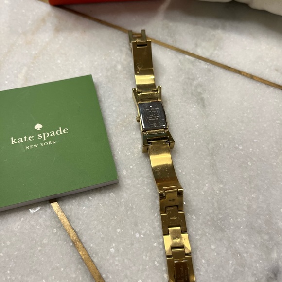 Kate Spade Gold Rectangular Watch - Picture 4 of 5